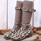 Berbel - Leopard Mid-Calf Boots