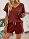 Vianne - Waffle Knitted Pyjama Set