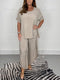 Noéline - Comfortable Relaxed Two-Piece Set