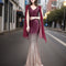 Rominana - Elegant evening dress with scarf