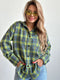 Caitlin - Checked Flannel Shirt