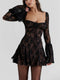 Sabrina - Vintage Long Sleeve Dress for Women
