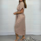Fina - Flattering dress with ruffles
