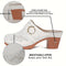 Nina | Comfortabele chunky hakken muil sandalen