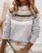 Capucine | Women's long-sleeved printed sweater