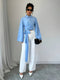 Bodi - Crop Top with Bow and Bell Sleeves
