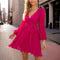 Aubrielle - Chic mini dress with long sleeves