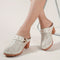 Sarah | Flower mules with high heels