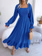 Georgiada - Plain Dress with Fringes