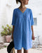 Femke | Airy tunic dress with V-neck
