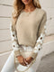 Nina | Casual gebreide trui met bloemenpatroon