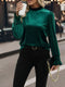 Bluma - Elegante Fluwelen Blouse
