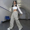 "Street Cargo" - Zip-up cargo pants