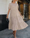 Tiki - Dress with puffed sleeves