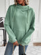 Nina | Plain hood with drawstring and long sleeves