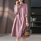Juliette - Shirt dress with button closure and chest pocket