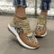 Nina | Women's sneakers with leopard print