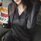 Avery | Fitted V-Neck Hoodie Dress
