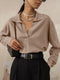 Women's V-neck sweater