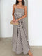 Amber - Striped Pleated Long Dress