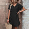 Kamila - stylish v-neck chic mini dress