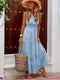 Iris - stylish boho lace maxi dress