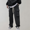 Tjalfe - Corduroy cargo pants with drawstring