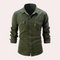 Lennard - Men's shirt with long sleeves and chest pockets