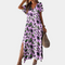 Yvonne - Casual women's dress with slit
