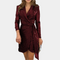 Leonie - Elegant women's blazer dress with belt