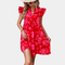 Stylish floral women's dress