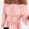 Elegant off-shoulder blouse for women