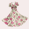 Colorful ladies dress