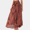 Bohemian maxi skirt for women