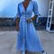 Stylish ladies dress with button closure
