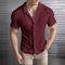 Lorenzo - Breathable knitted men's shirt