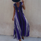 Adelina - Boheemse maxi jurk met geometrisch patroon