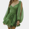 Gloria - Enchanting and airy summer dress for women with lantern sleeves