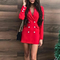 Rea - Sophisticated long sleeve blazer dress for women