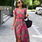 VALERIA - Streetwear dress with a V-neckline