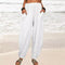 Women's new single-color loose harem pants