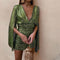 Fieke | Luxurious Sequin Mini Dress with Dramatic Sleeves