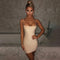 Alexa - Sequined Strapless Evening Dress