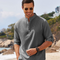 "Elegant Comfort" Shirt with stand-up collar