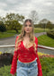 Valencia - Lace Bell Sleeve Top
