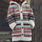 Cozy ladies' cardigan with button closure