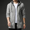 Warm men's vest with fleece lining