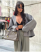 Vivienne - Elegant Wool-Blend Coat