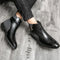 NICO - Leather ankle boots for men