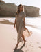 Skylynn - casual dress with elastic waist